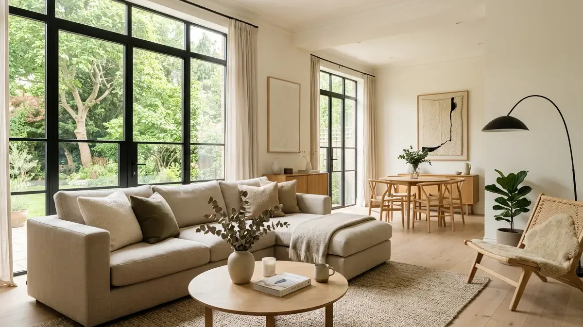 Living room transformation